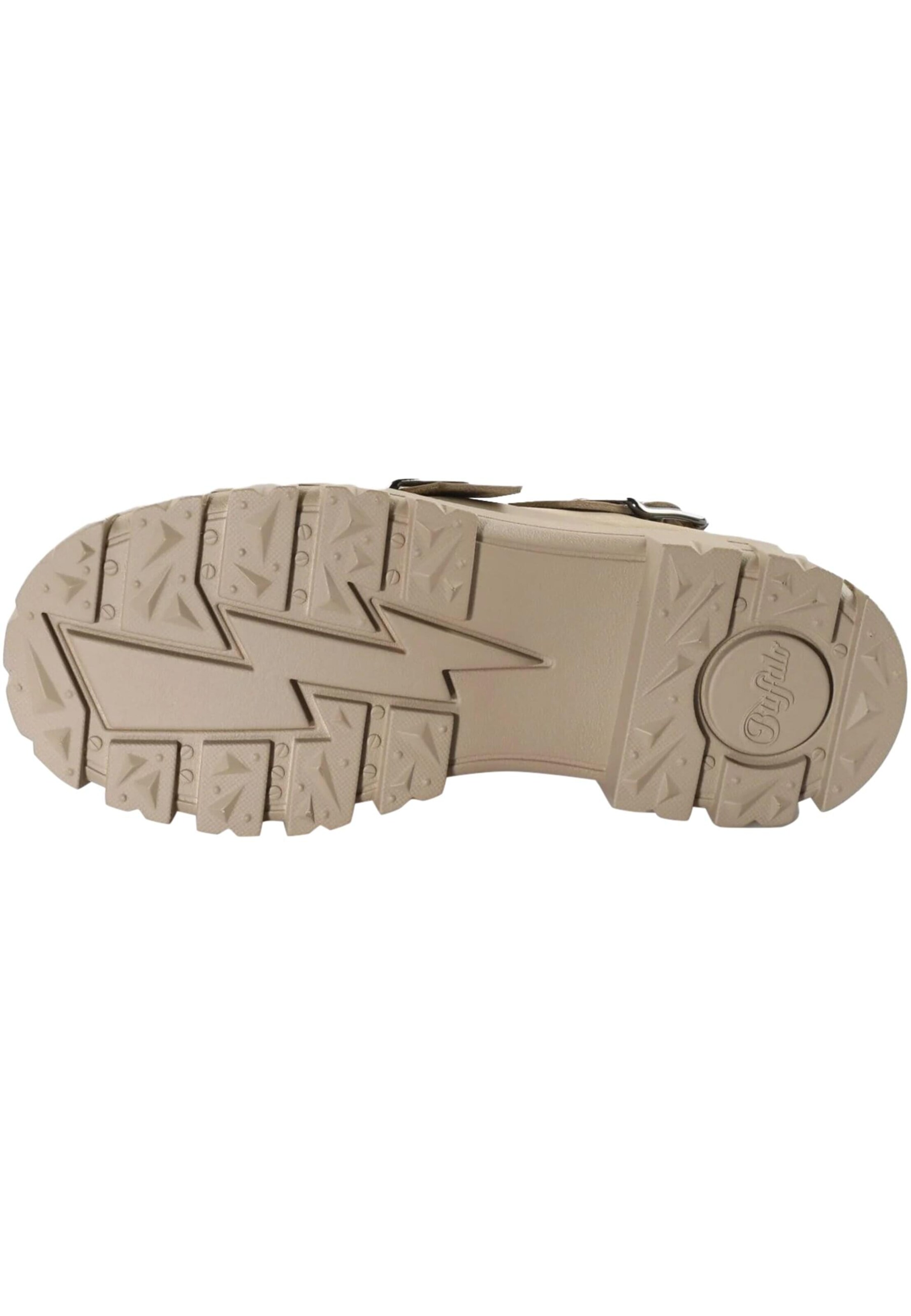 BUFFALO Clogs 'Aspha' in Beige