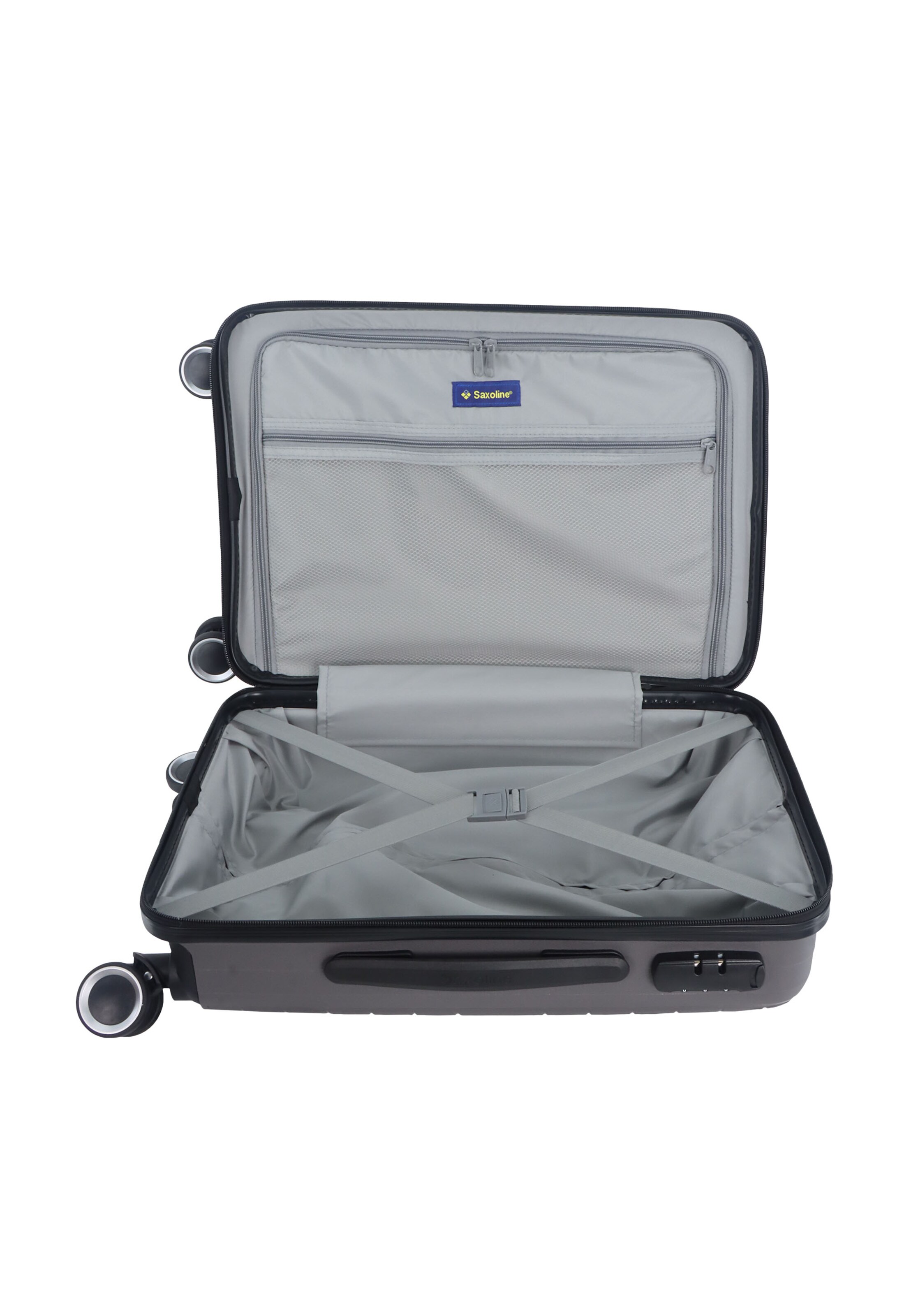 Saxoline Suitcase 'Fiesta' in Grey