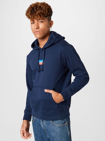 Sweat-shirt LEVI'S ® en bleu : devant