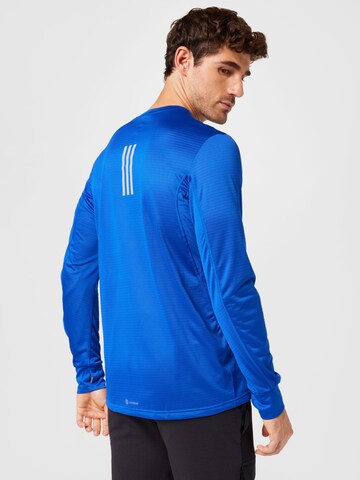 T-Shirt fonctionnel 'Own The Run' ADIDAS SPORTSWEAR en bleu