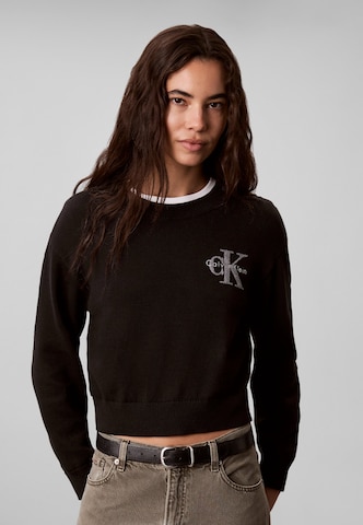 Calvin Klein Jeans - Pullover em preto: frente