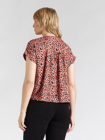 PIECES Blouse 'PCVIBE' in Orange: back