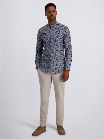 PIERRE CARDIN Regular fit Overhemd in Blauw