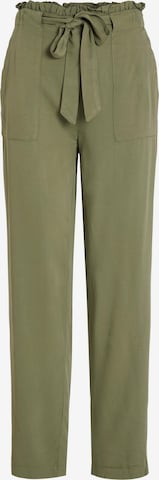 VILA Regular Pants 'SEDONA' in Green: front