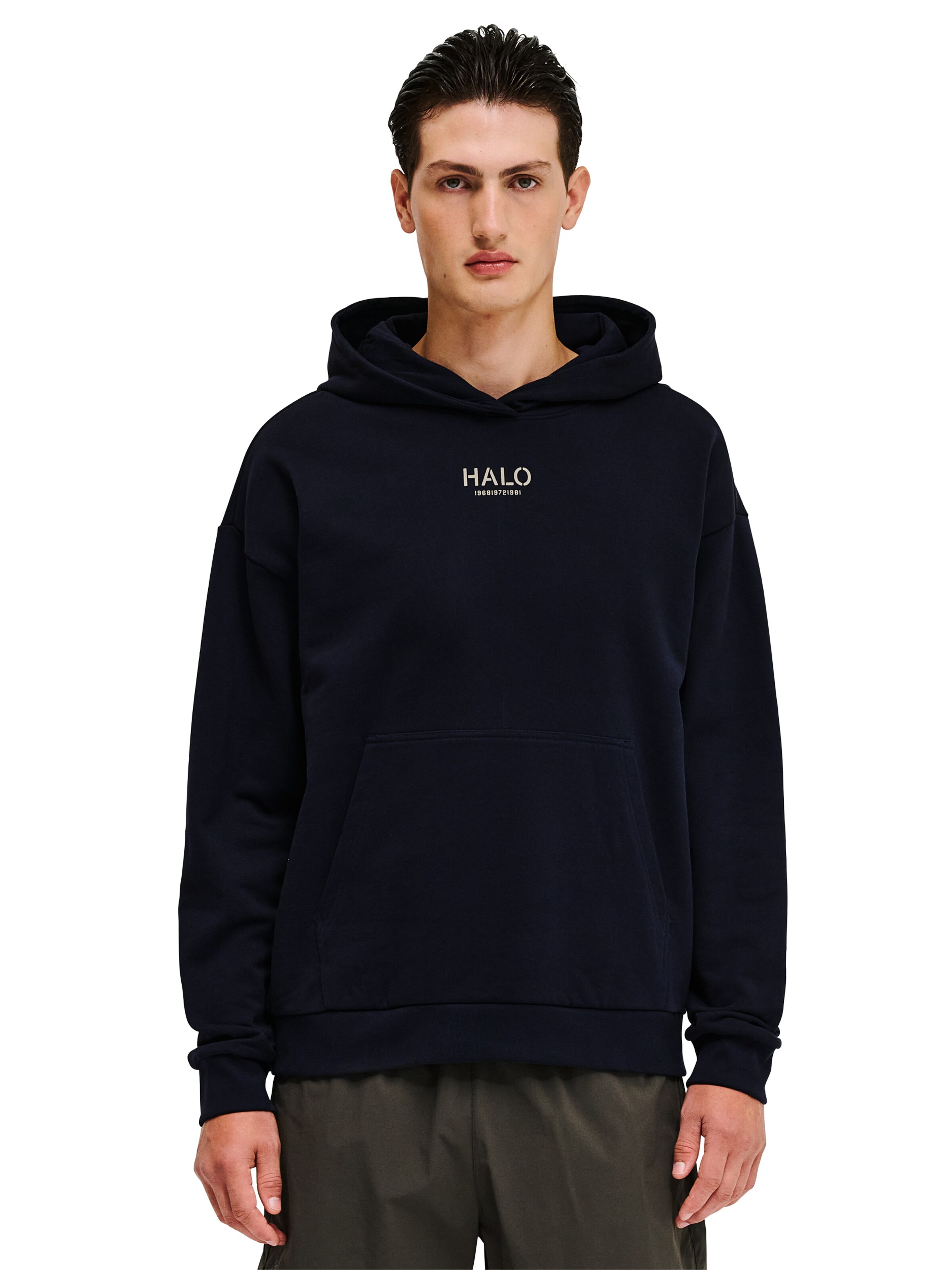 HALO Sweatshirt in Blue: front