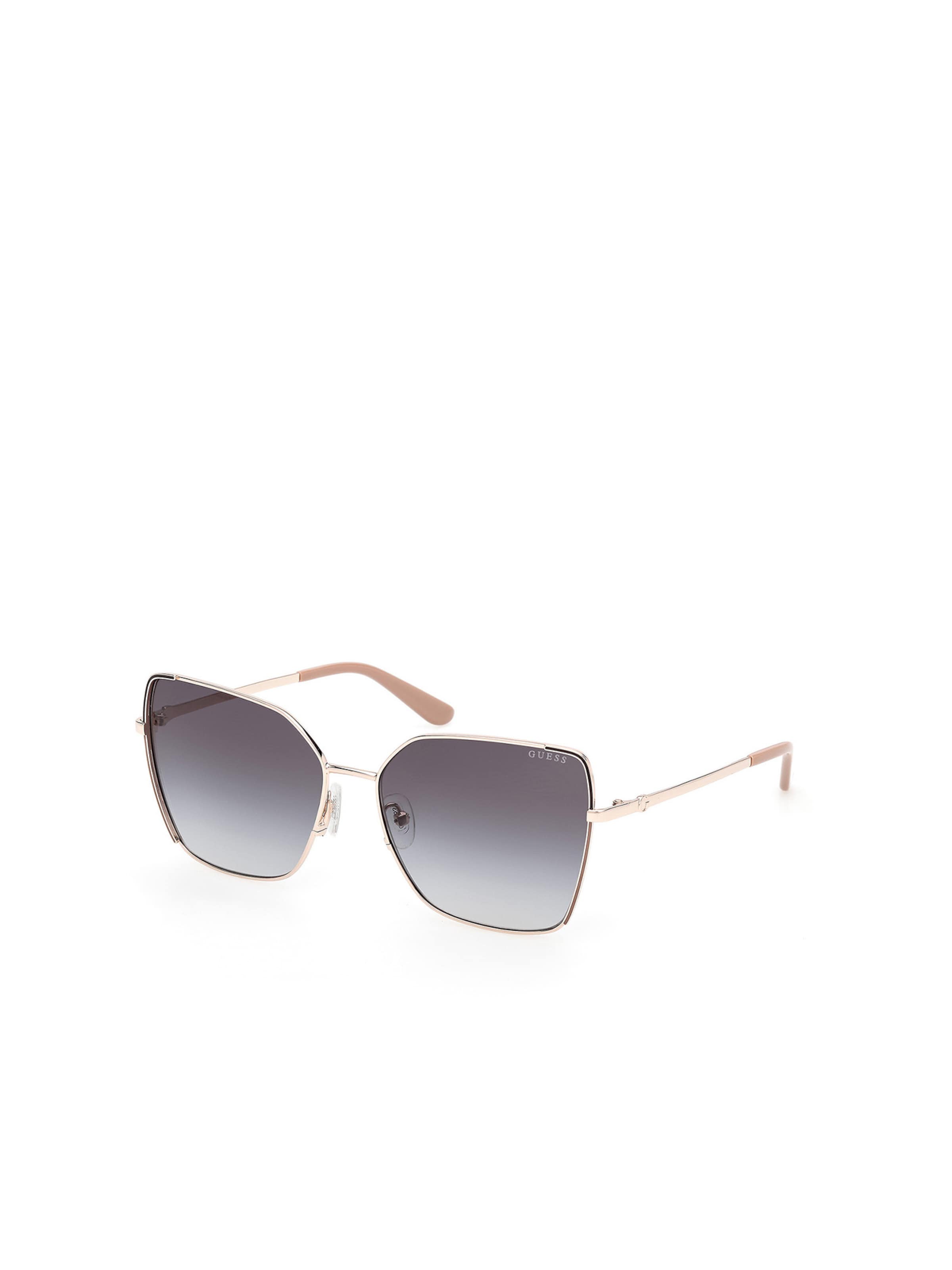 GUESS Sunglasses in Gold: front