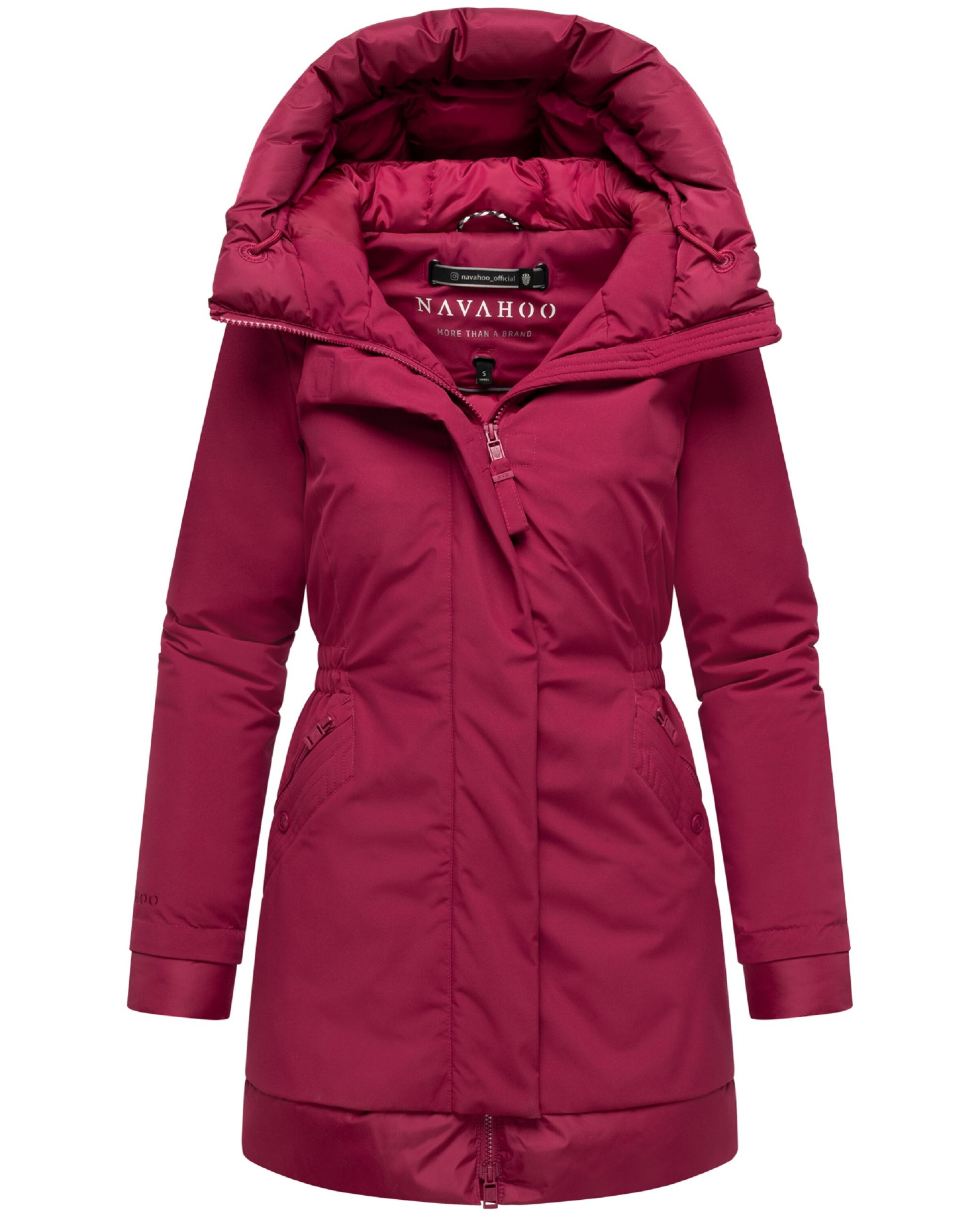 NAVAHOO Winter Coat 'Prinzessin 14' in Red