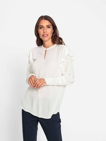 heine Bluse in Beige: Vorderseite