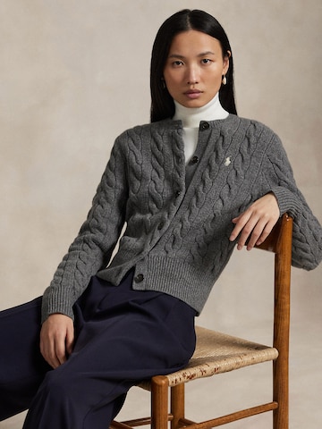 Polo Ralph Lauren Вязаная кофта в Серый: спереди