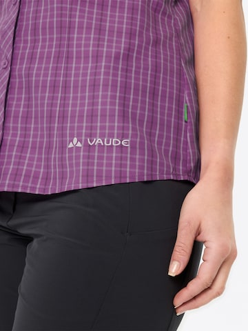 VAUDE Multifunctionele blouse 'Tacun II' in Lila