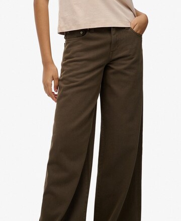 Wide Leg Jean Superdry & Co en vert