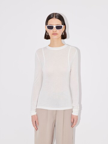 LeGer by Lena Gercke Shirt 'Sandy' in Wit: voorkant