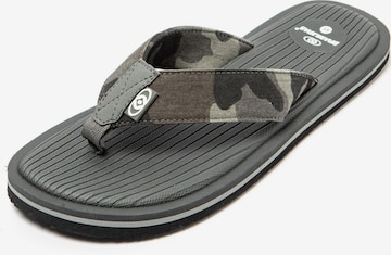 Brasileras Beach & swim shoe 'Army' in Grey: front