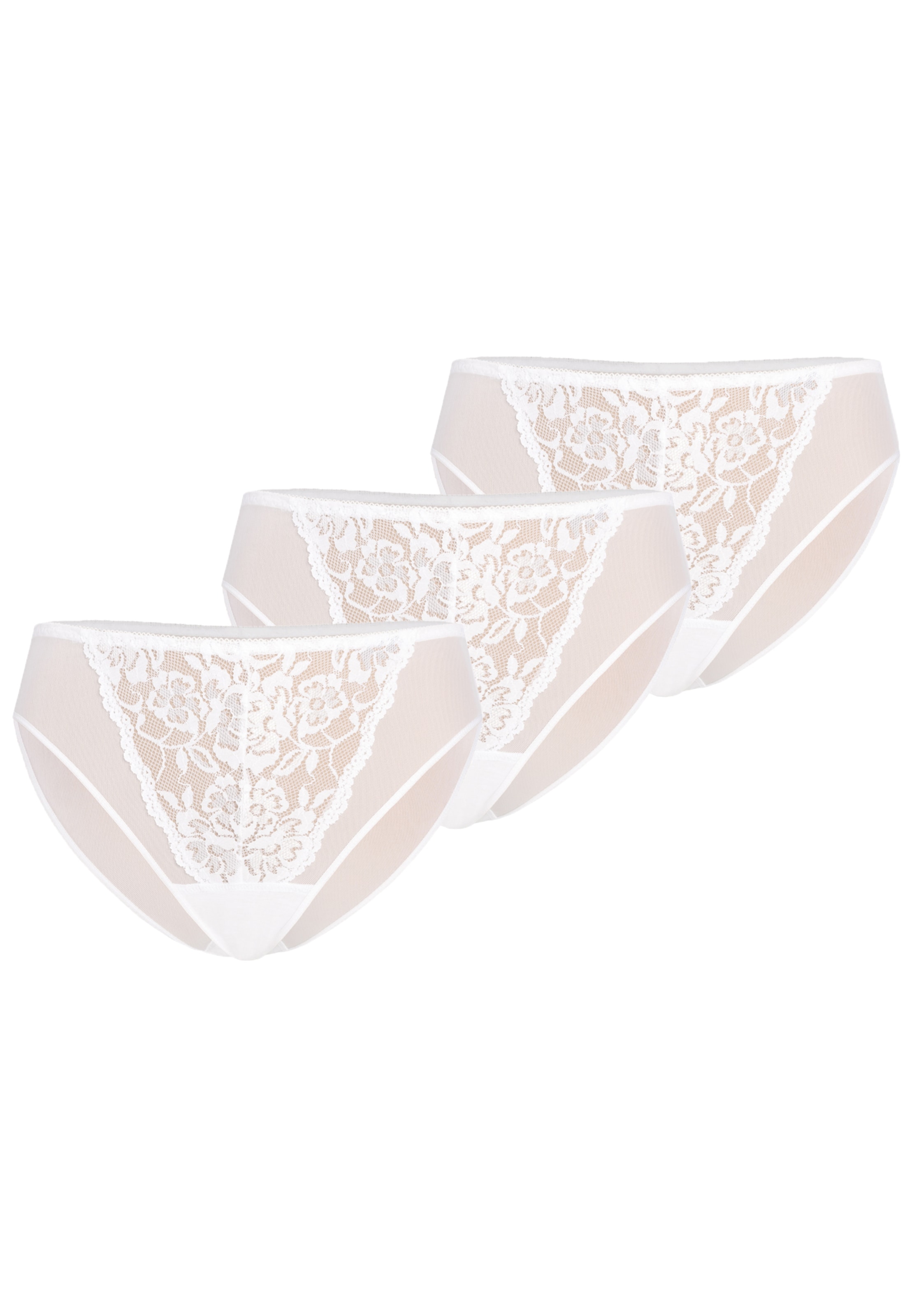 TEYLI Κιλότα 'Glamour' σε λευκό: μπροστά