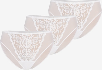 TEYLI Panty 'Glamour' in White: front