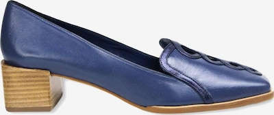Mangara Atelier Mokassin 'Mocassin Cordia en Cuir Bleu' in 37/Regular in blau, Produktansicht