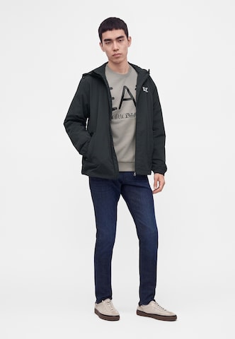 EA7 Emporio Armani Φθινοπωρινό και ανοιξιάτικο μπουφάν σε μαύρο
