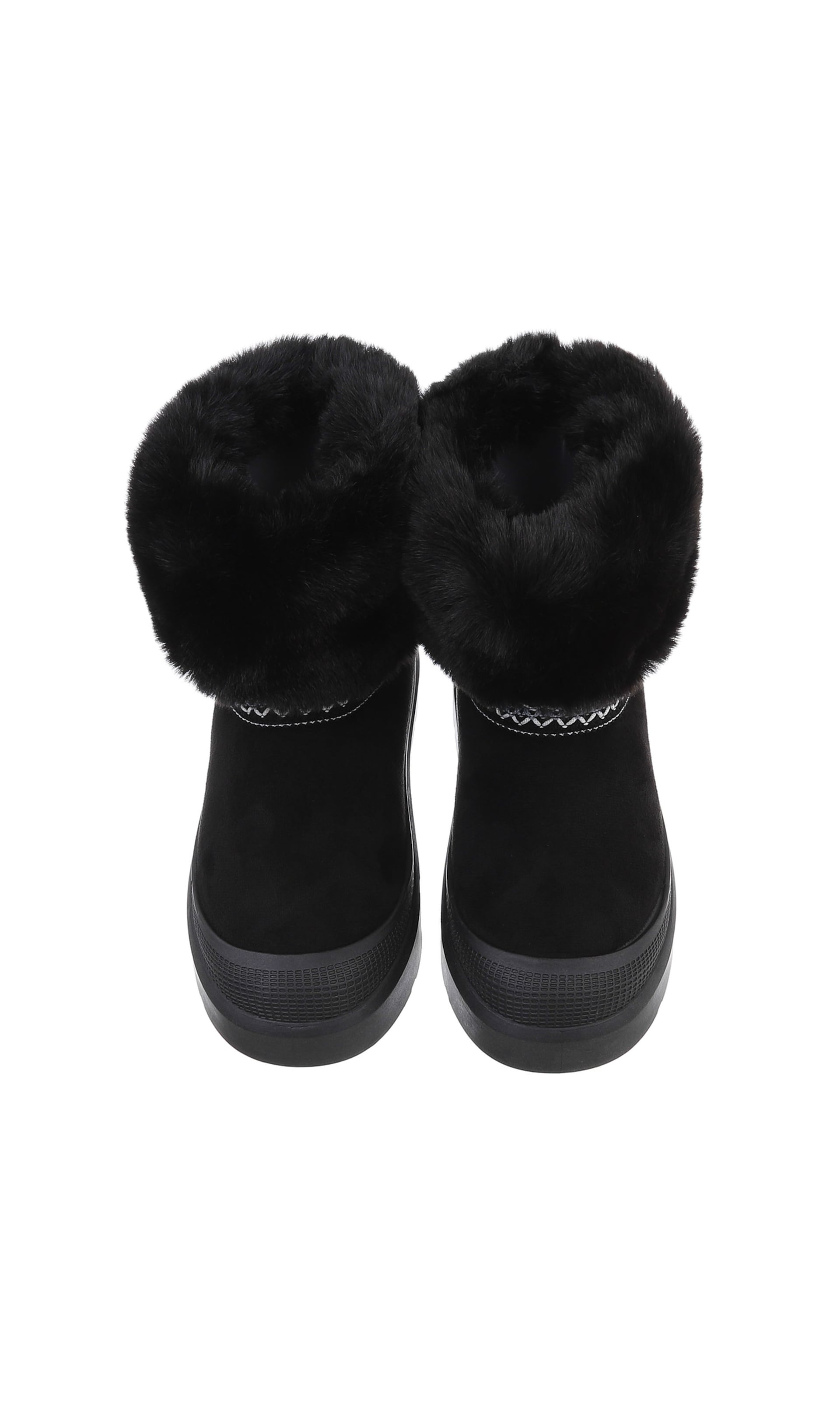 Ital-Design Snow Boots in Black