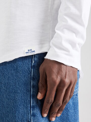 Only & Sons T-shirt 'ONSBENNE' i vit