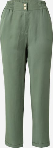 ZABAIONE Regular Trousers 'Ag44netha' in Green: front