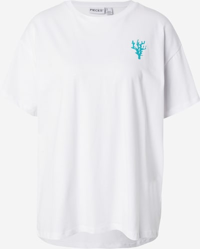 PIECES Oversized tričko 'PCALIFI FASTTRACK' - zelená / růžová / červená / bílá, Produkt