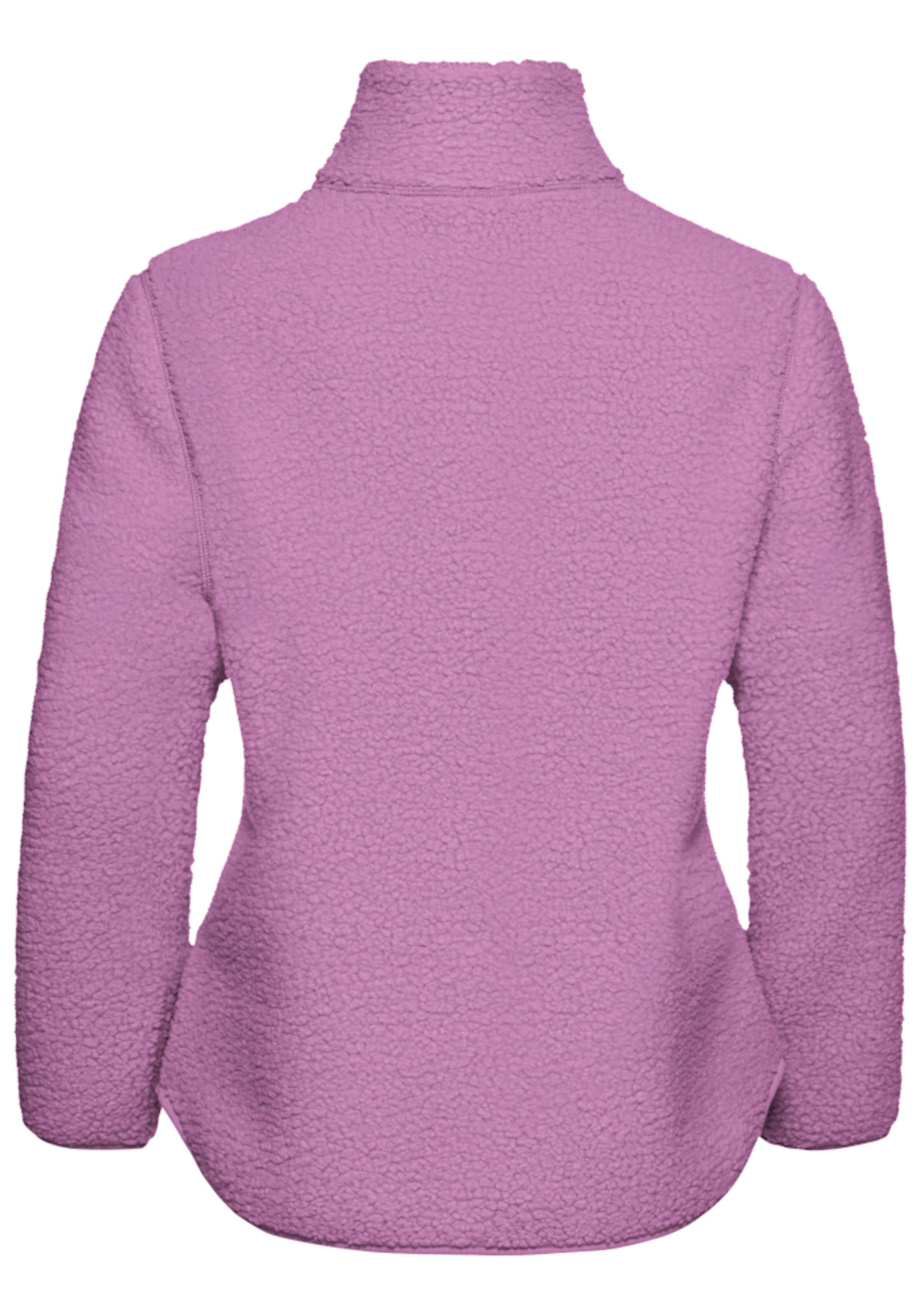 JACK WOLFSKIN Athletic fleece jacket in Purple