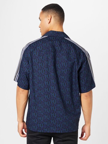 Coupe regular Chemise 'Egeeno' HUGO en bleu