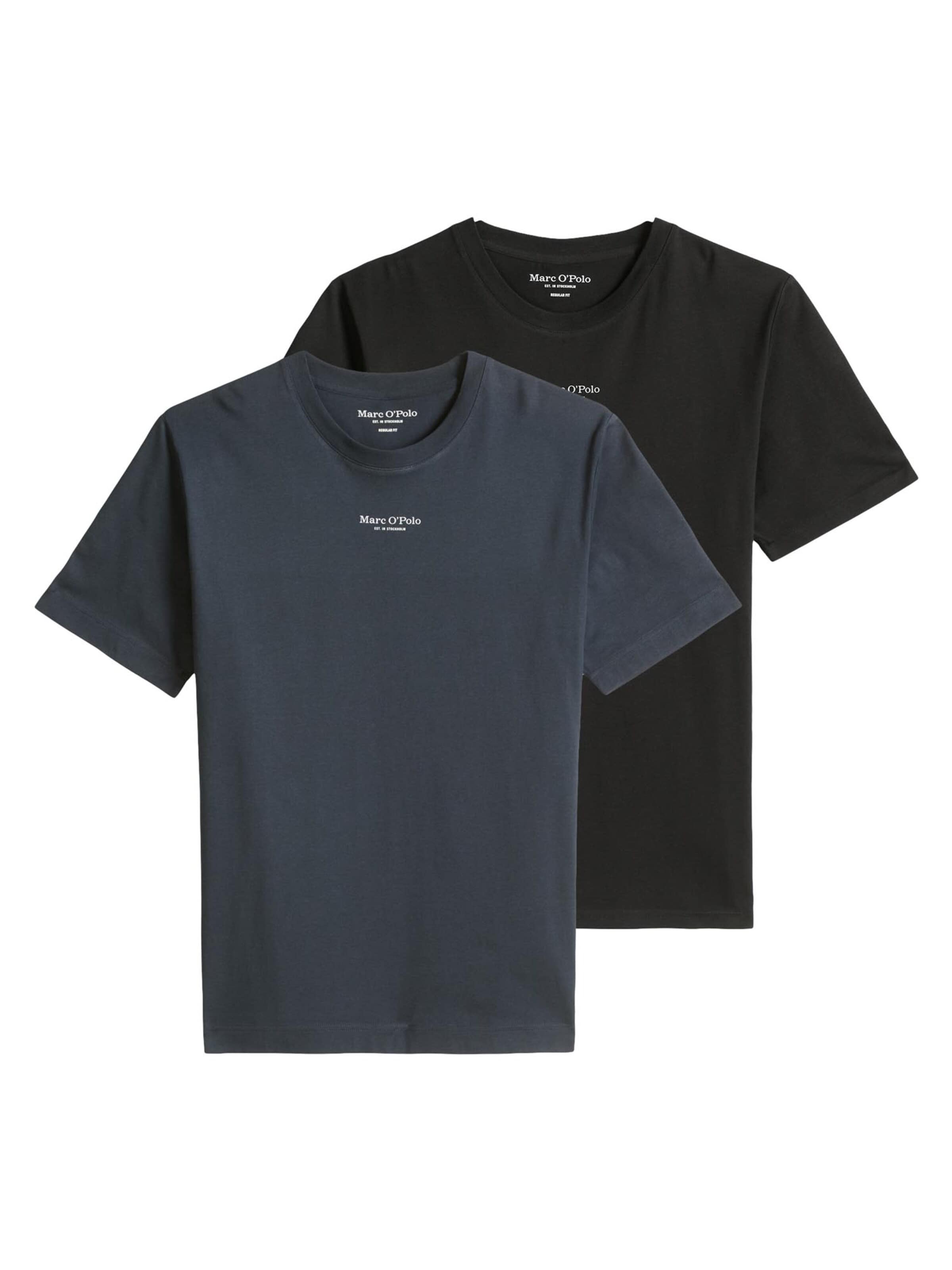 Marc O'Polo Shirt 'Kjer' in Blue: front