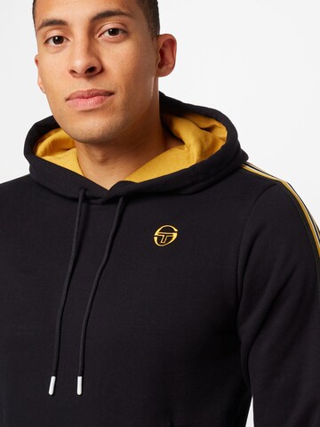 Sergio Tacchini Sweatshirt 'Nostello' in Schwarz