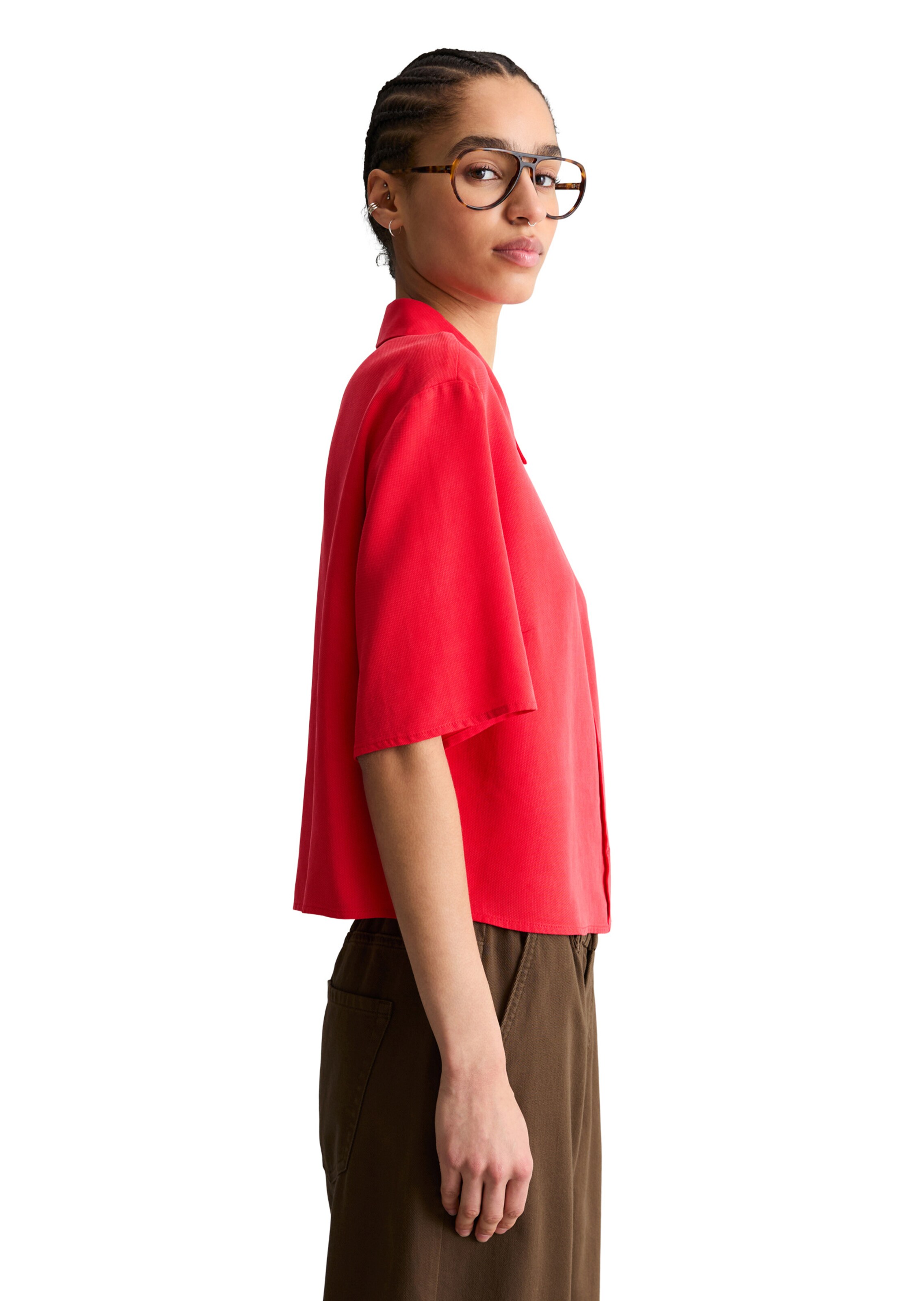 Marc O'Polo DENIM Bluza | rdeča barva