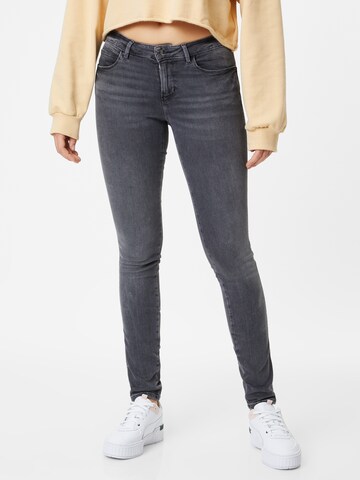 GUESS Skinny Jeans 'Curve X' in Grey: front