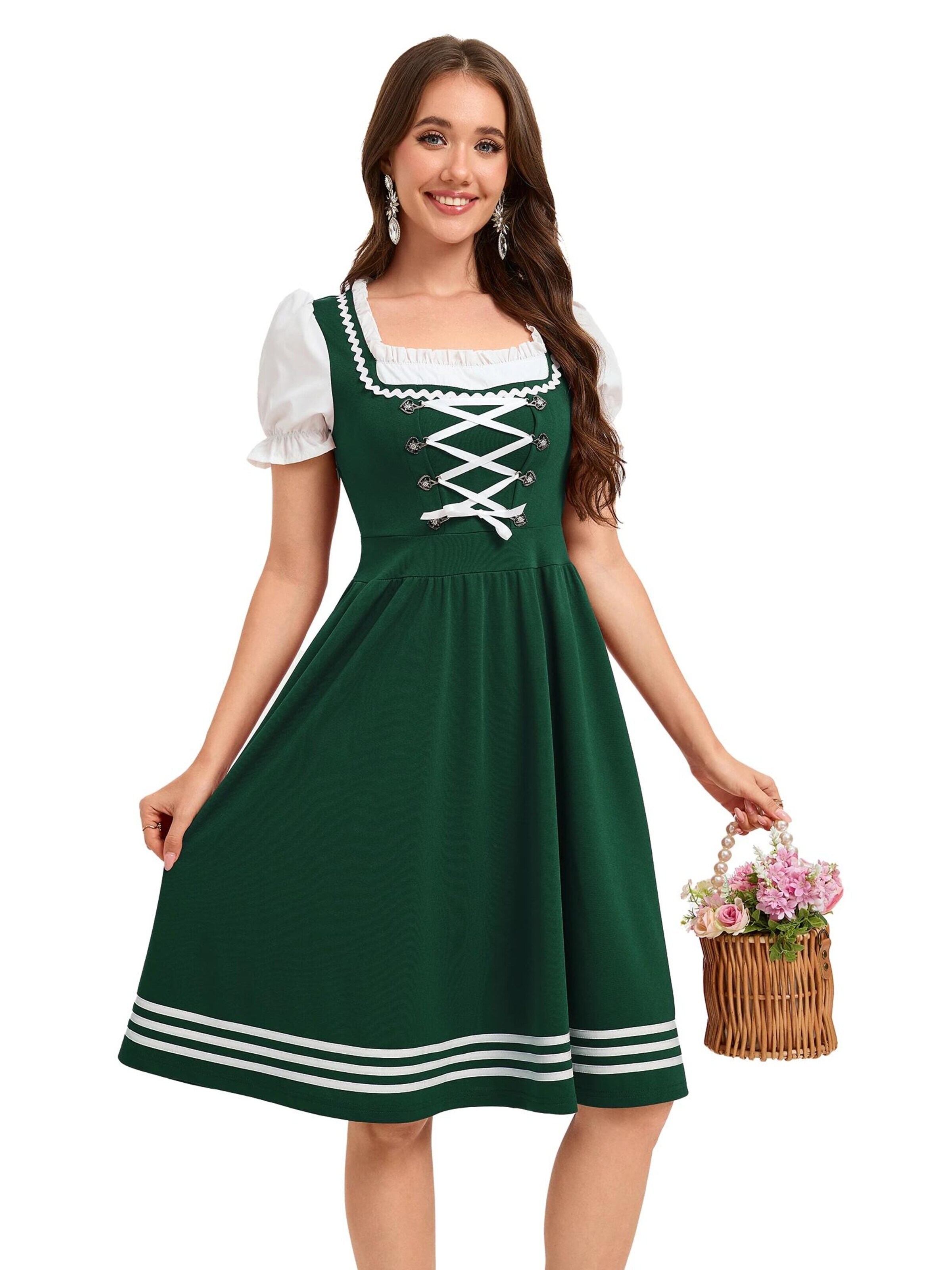 Yesfashion Dirndl‌‌ in Grün