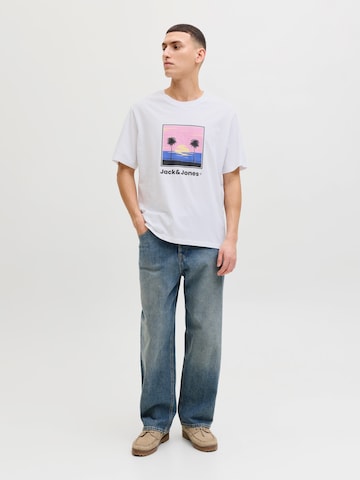 JACK & JONES Póló 'JJPERRY' - kék