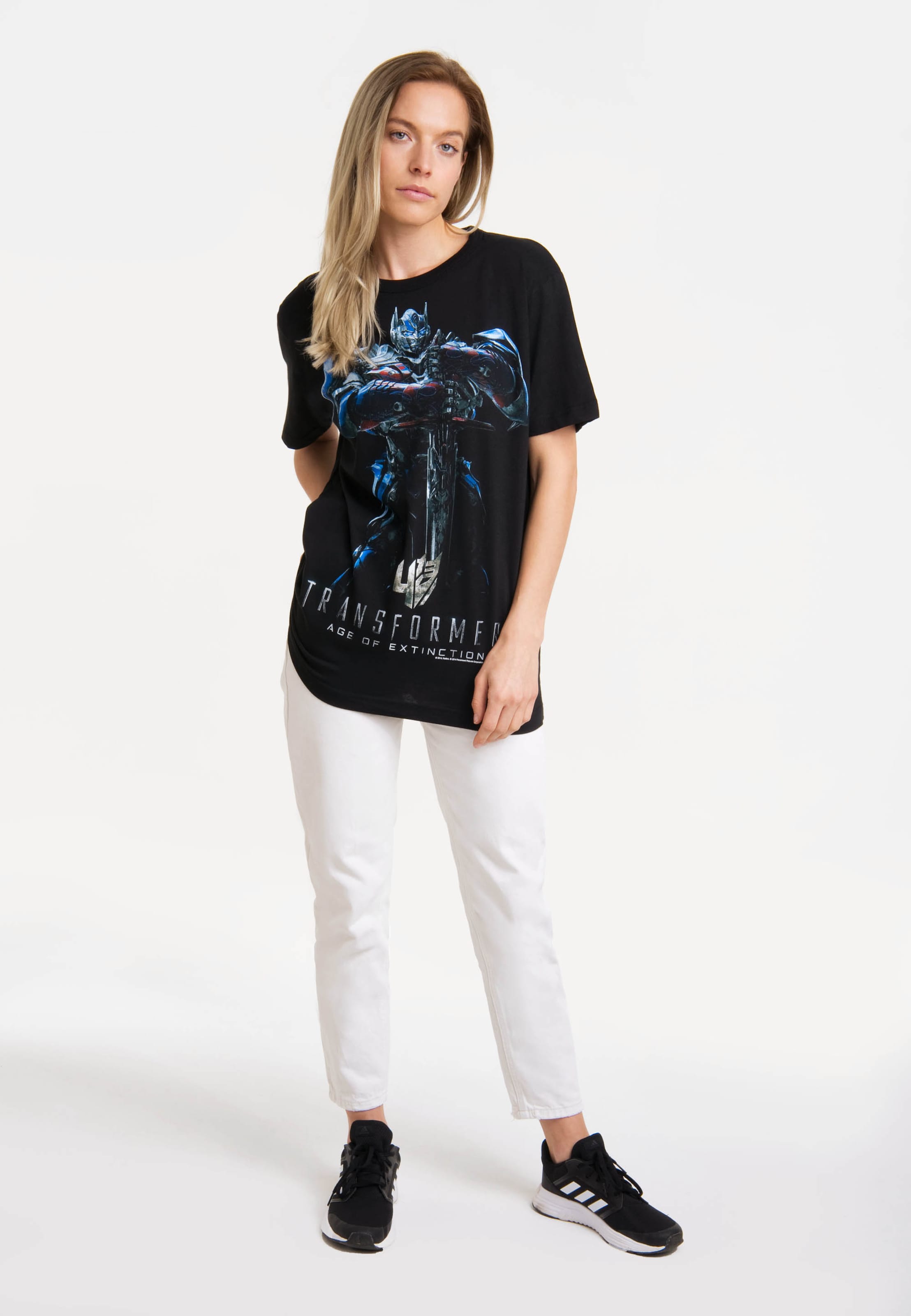 Frauen Shirts & Tops LOGOSHIRT T-Shirt 'Transformers - Age Of Extinction' in Schwarz - GD61858 Frauen Shirts & Tops LOGOSHIRT T-Shirt 'Transformers - Age Of Extinction' in Schwarz - GD61858