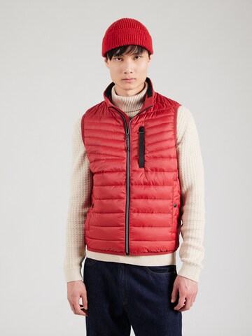 Gilet s.Oliver en rouge : devant