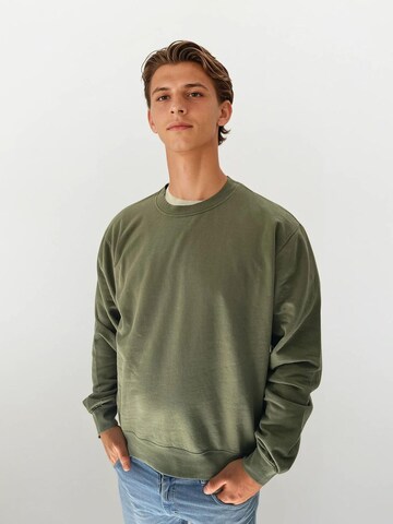 A Question Of (AQO) Sweatshirt 'Johannes' i grøn