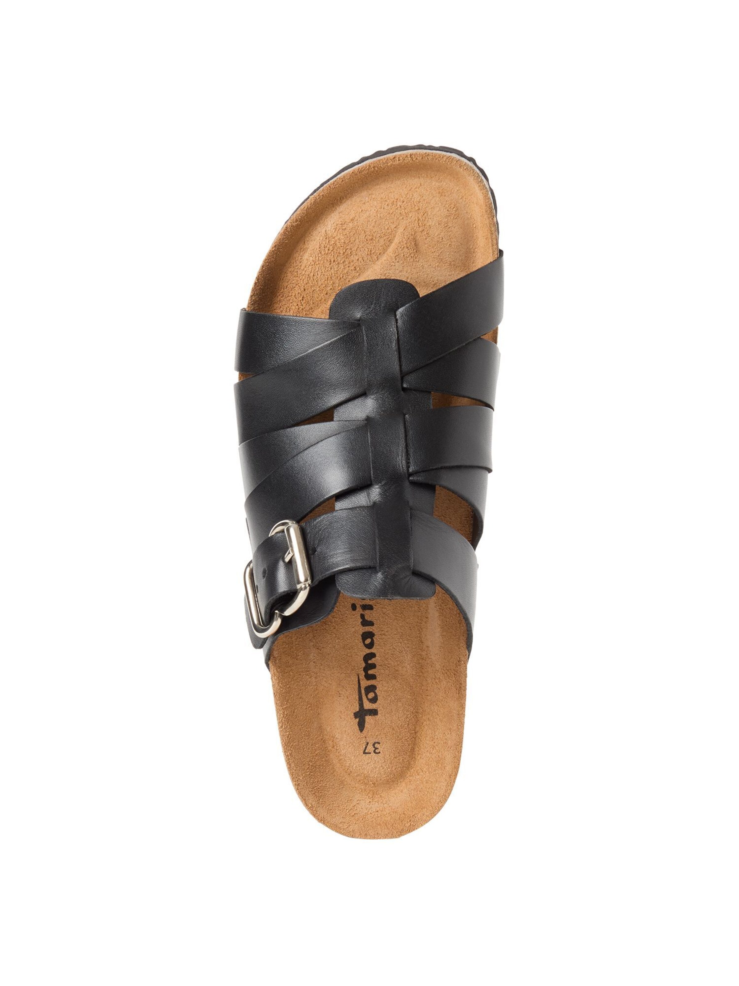 Tamaris Pantolette in Schwarz