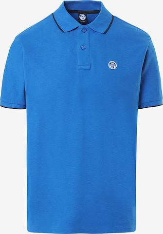 North Sails Poloshirt in Blau: predná strana