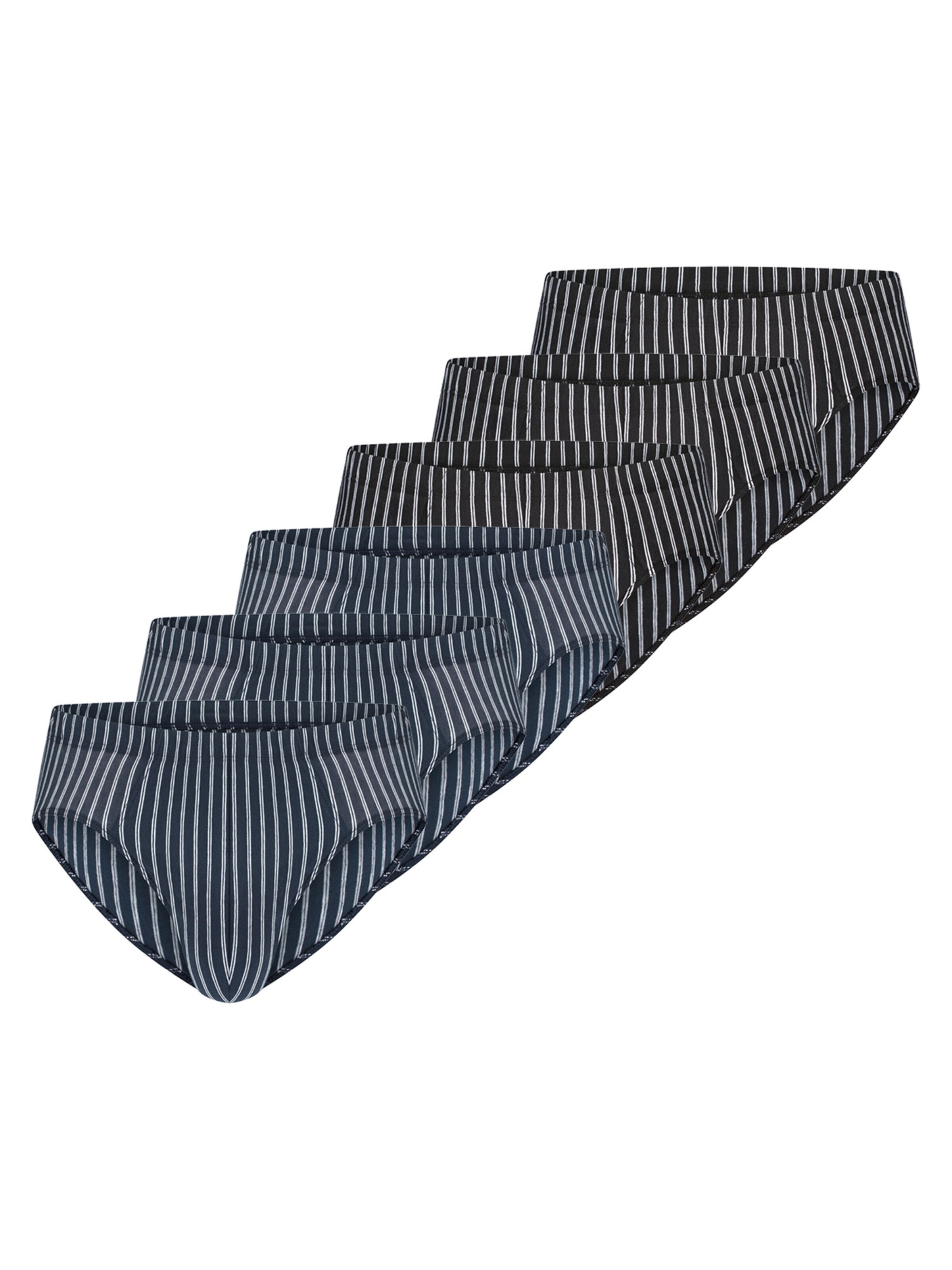 SCHIESSER Slip '95/5 Essentials Cotton' in S in Mottled black, Item view