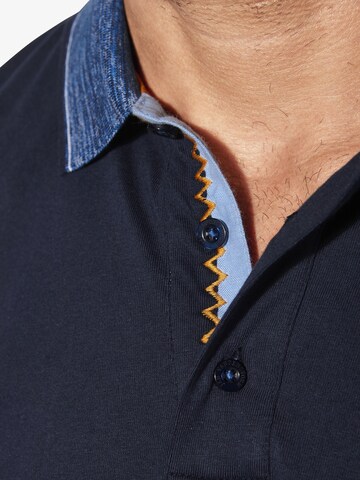 Jan Vanderstorm Shirt ' Kjert ' in Blauw