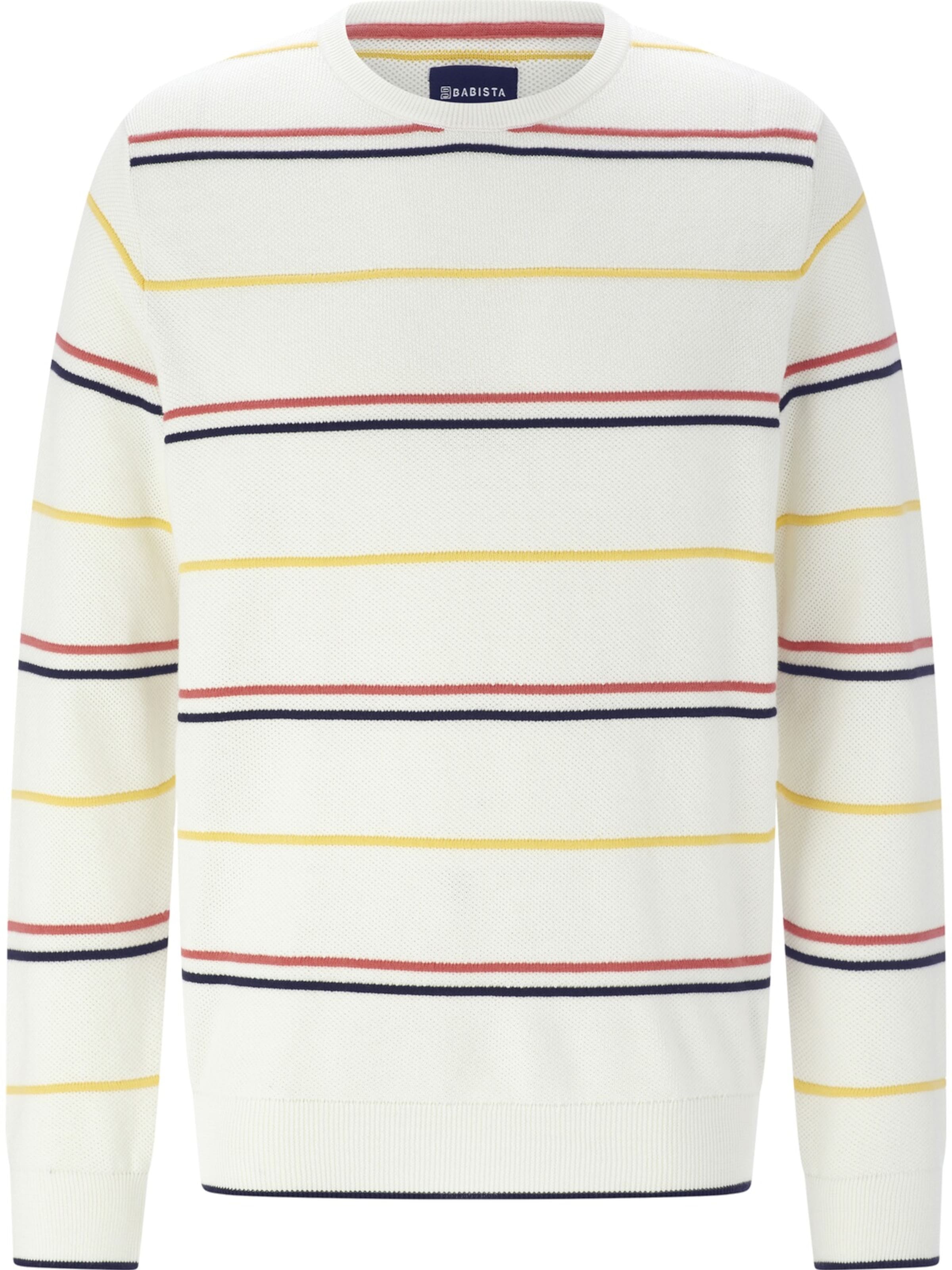 BABISTA Pullover 'Kenor' in Weiß: Vorderseite