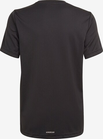 ADIDAS SPORTSWEAR - Camisa funcionais 'Designed 2 Move' em preto
