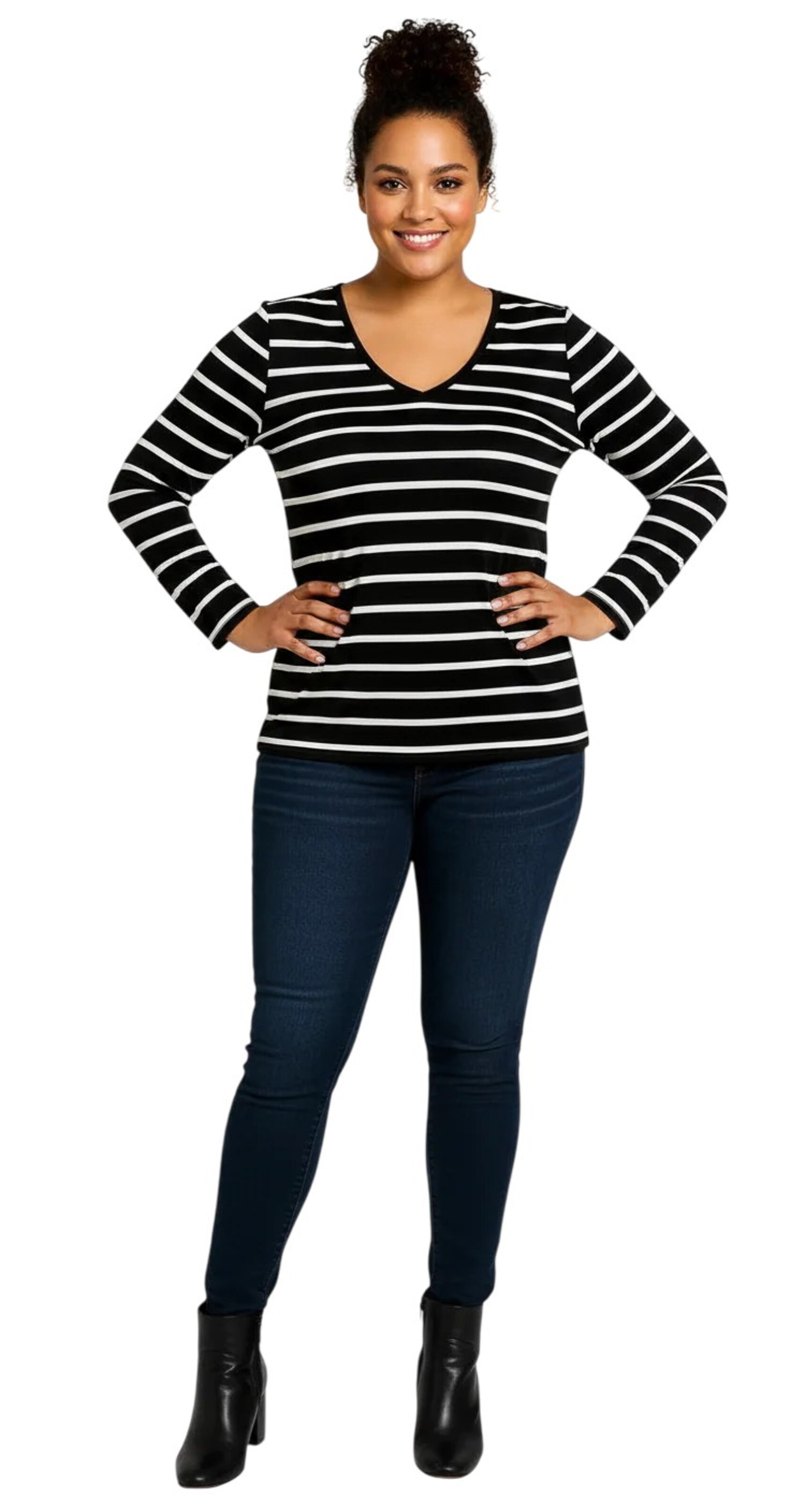 Shape Of You Shirt in Schwarz: Vorderseite