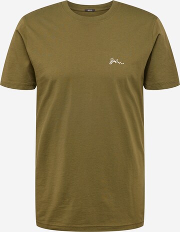 DENHAM - Camiseta en verde: frente