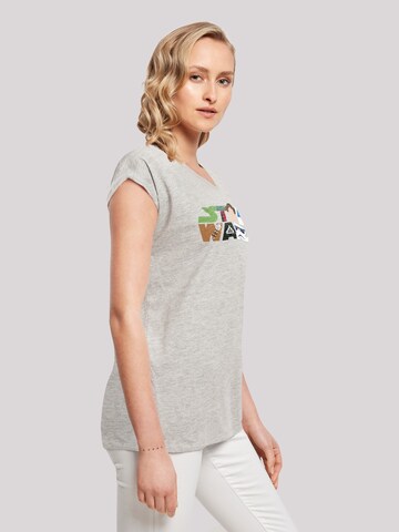 F4NT4STIC Shirt 'Star Wars Character' in Grey