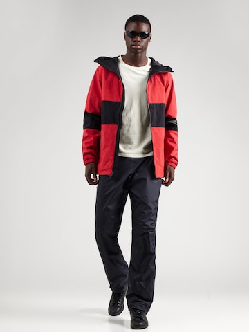 QUIKSILVER Funktionsjacka 'HIGH IN TH HOOD' i röd