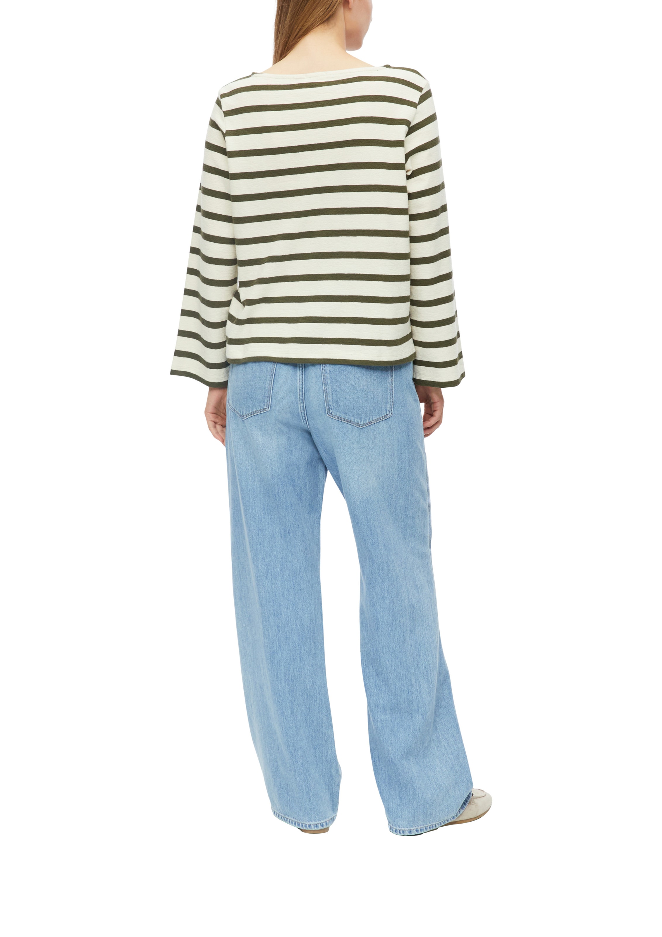 Sweat-shirt s.Oliver en vert