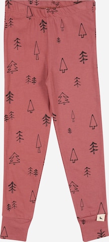 Turtledove London Leggings 'Forest' in Red: front