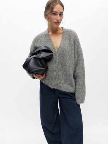 OBJECT Knit Cardigan in Grey