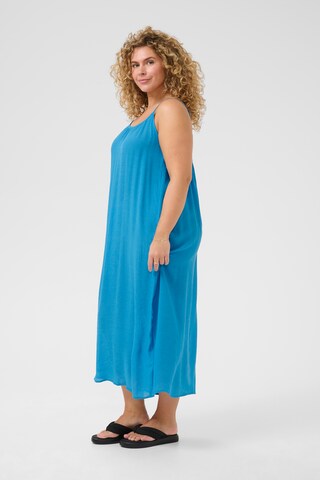 KAFFE CURVE Jurk 'Baya' in Blauw